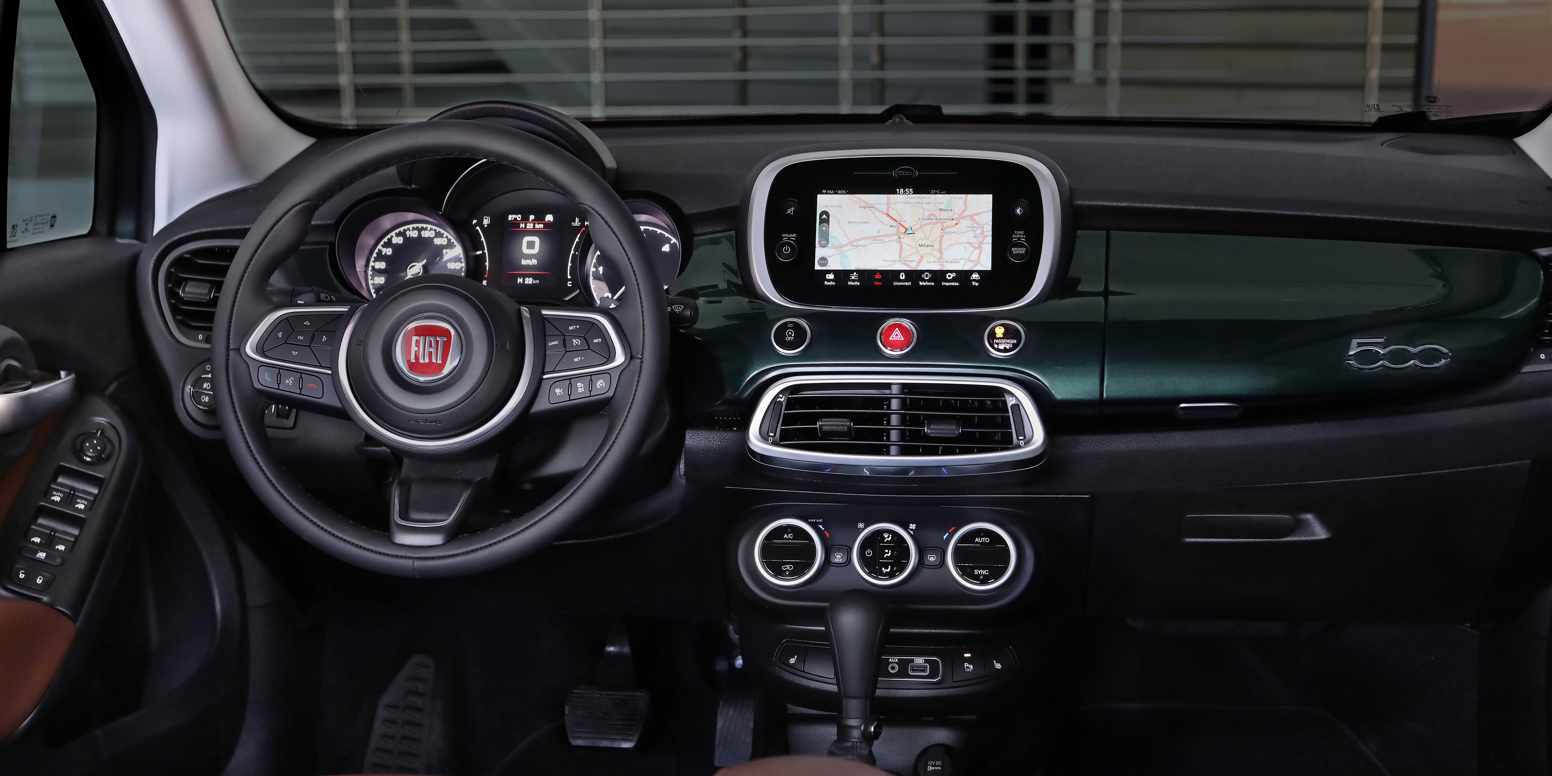 Fiat 500x Interior Infotainment Carwow