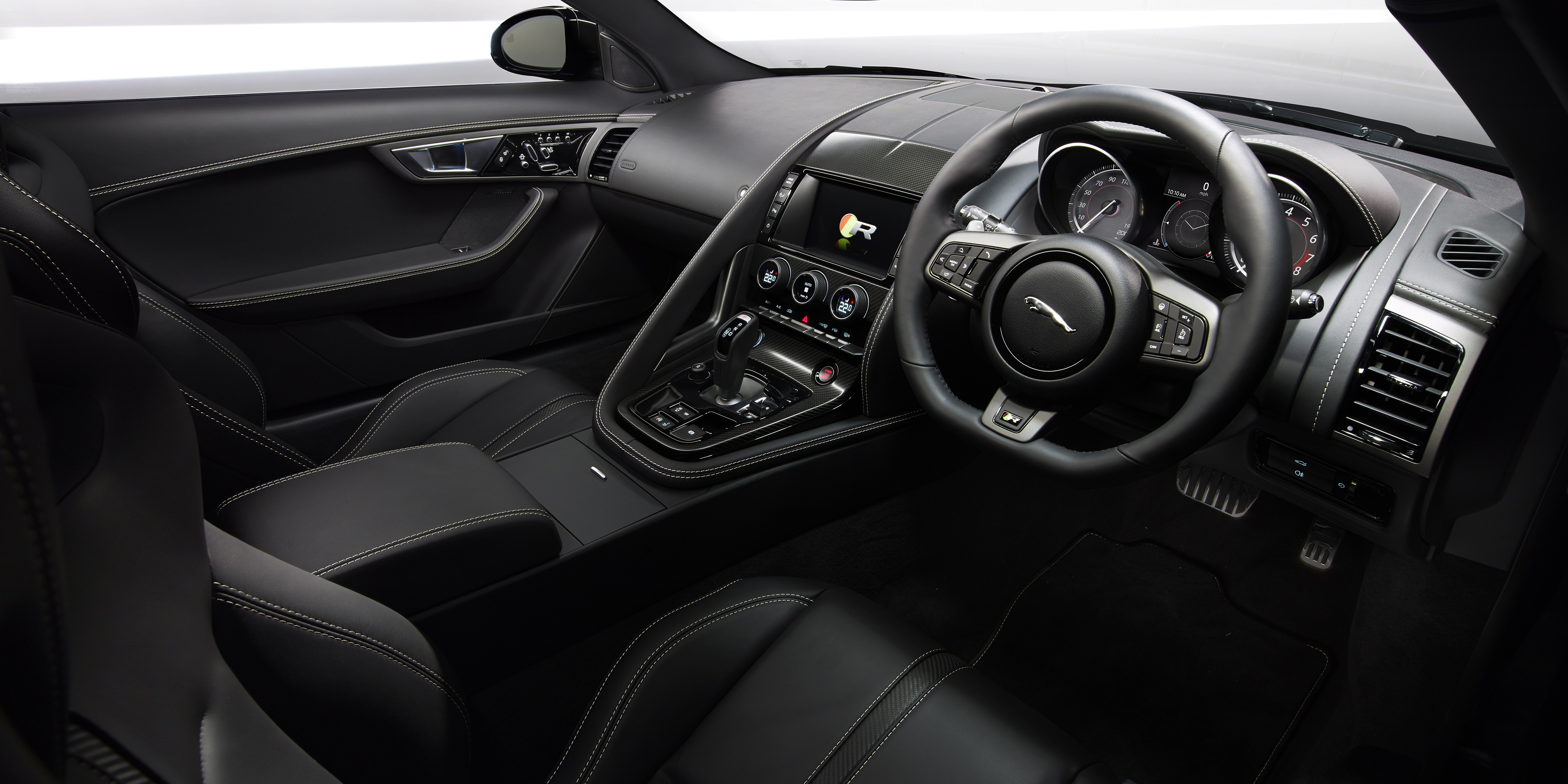 Jaguar F Type Coupe Interior Infotainment Carwow