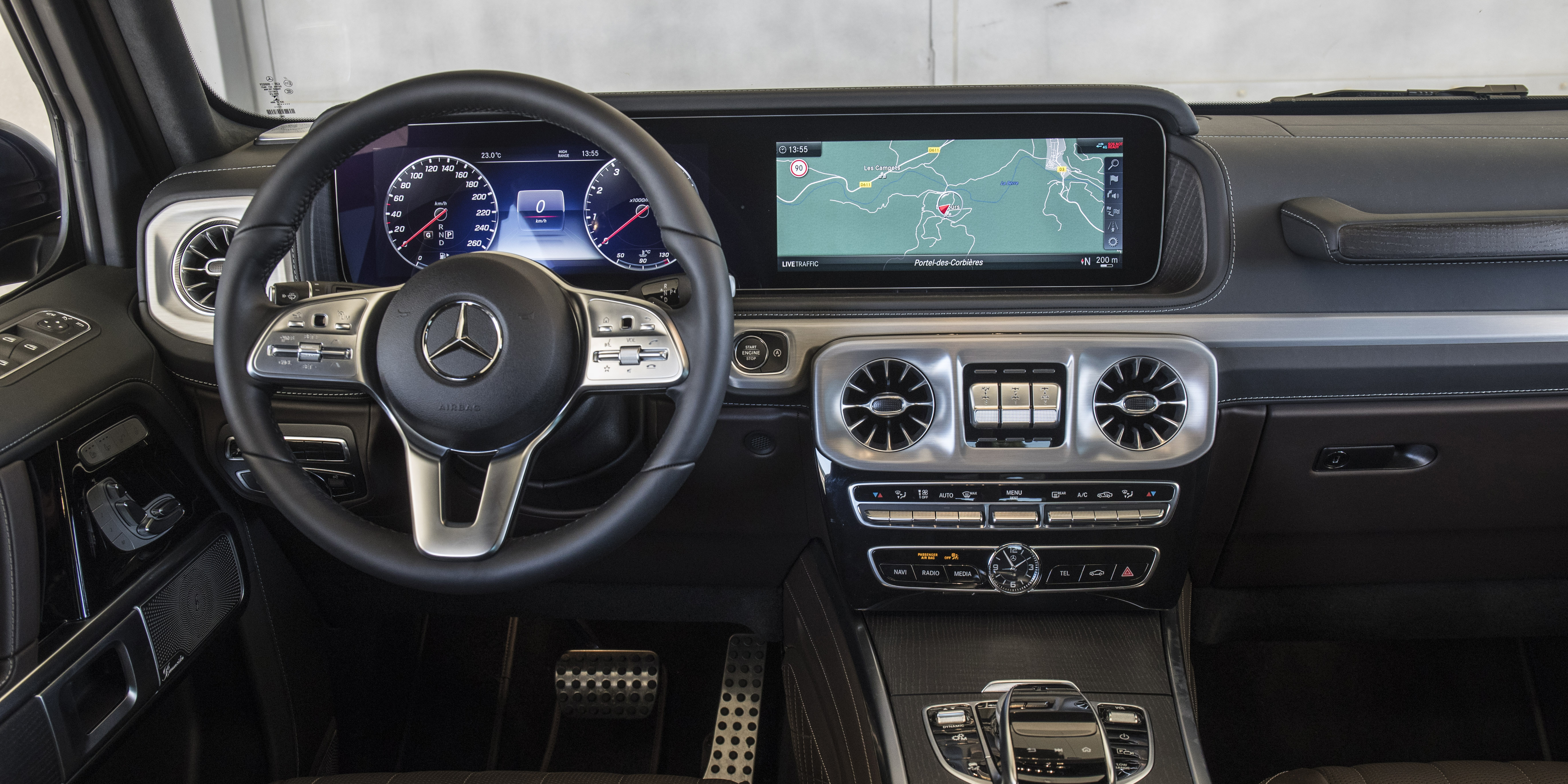 Mercedes G Class Interior Infotainment Carwow