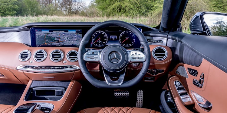 Mercedes S Class Coupe Interior Infotainment Carwow