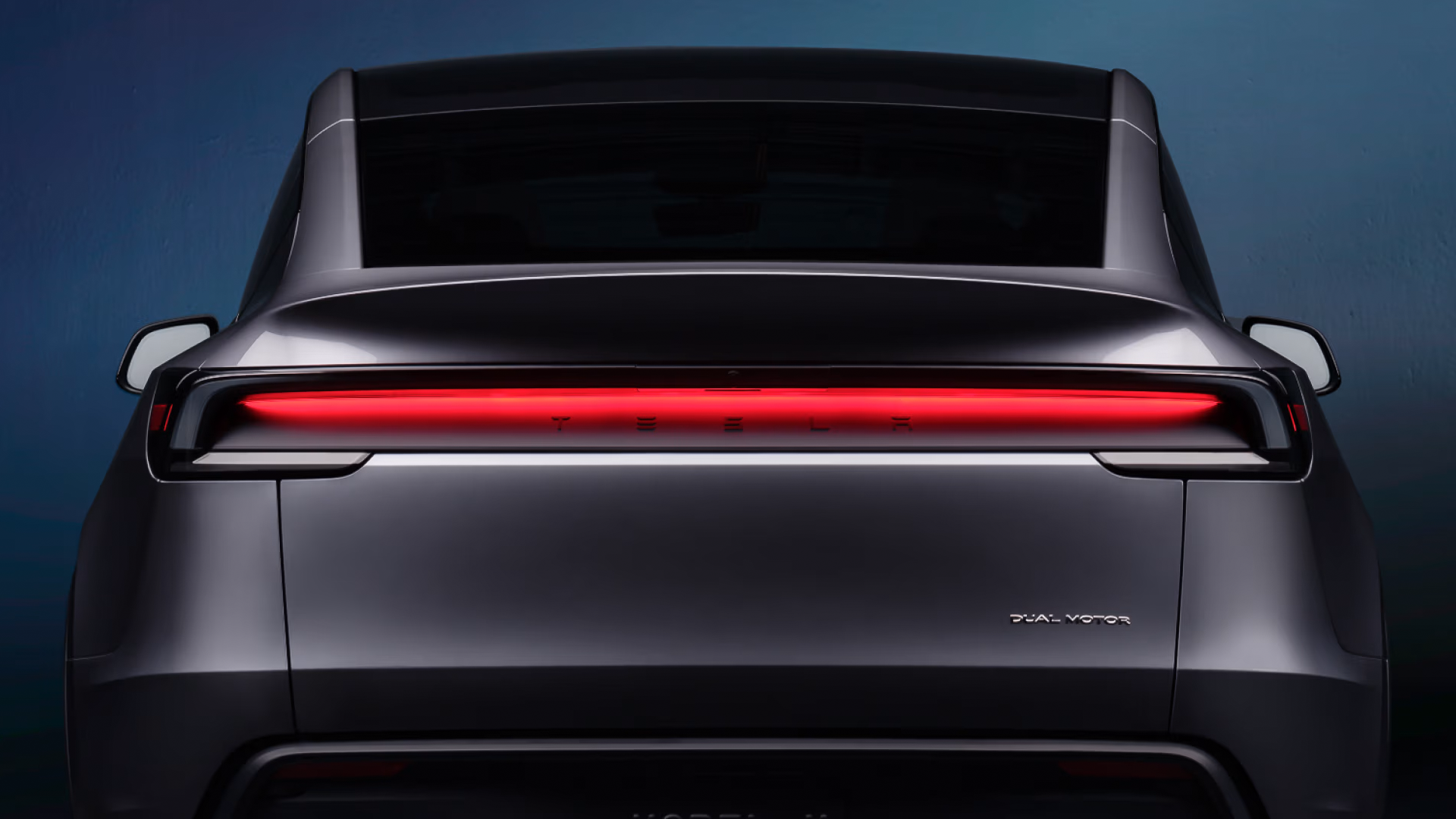 Lanterna traseira do novo Tesla Model Y