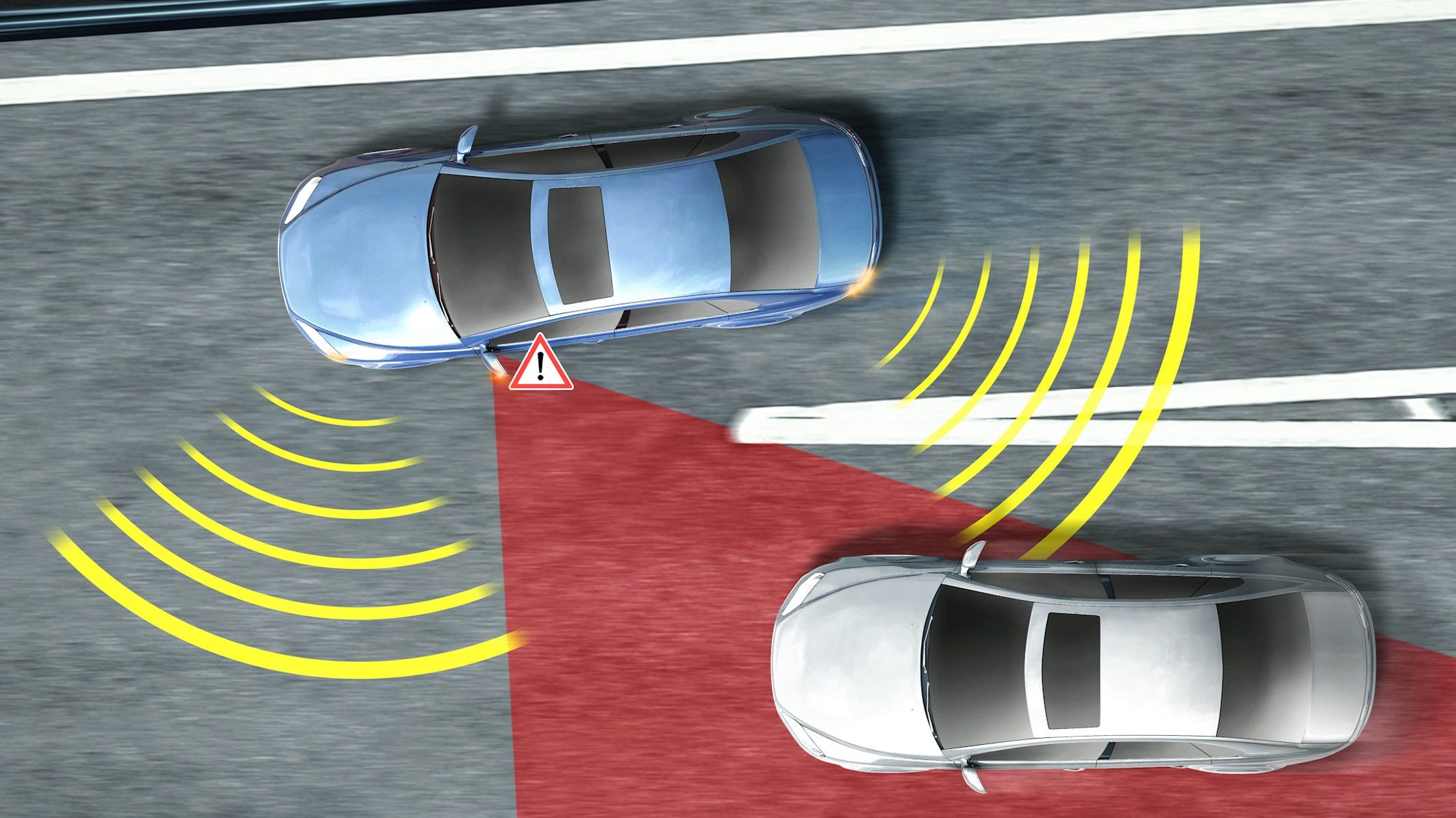 What is the blind spot when driving?