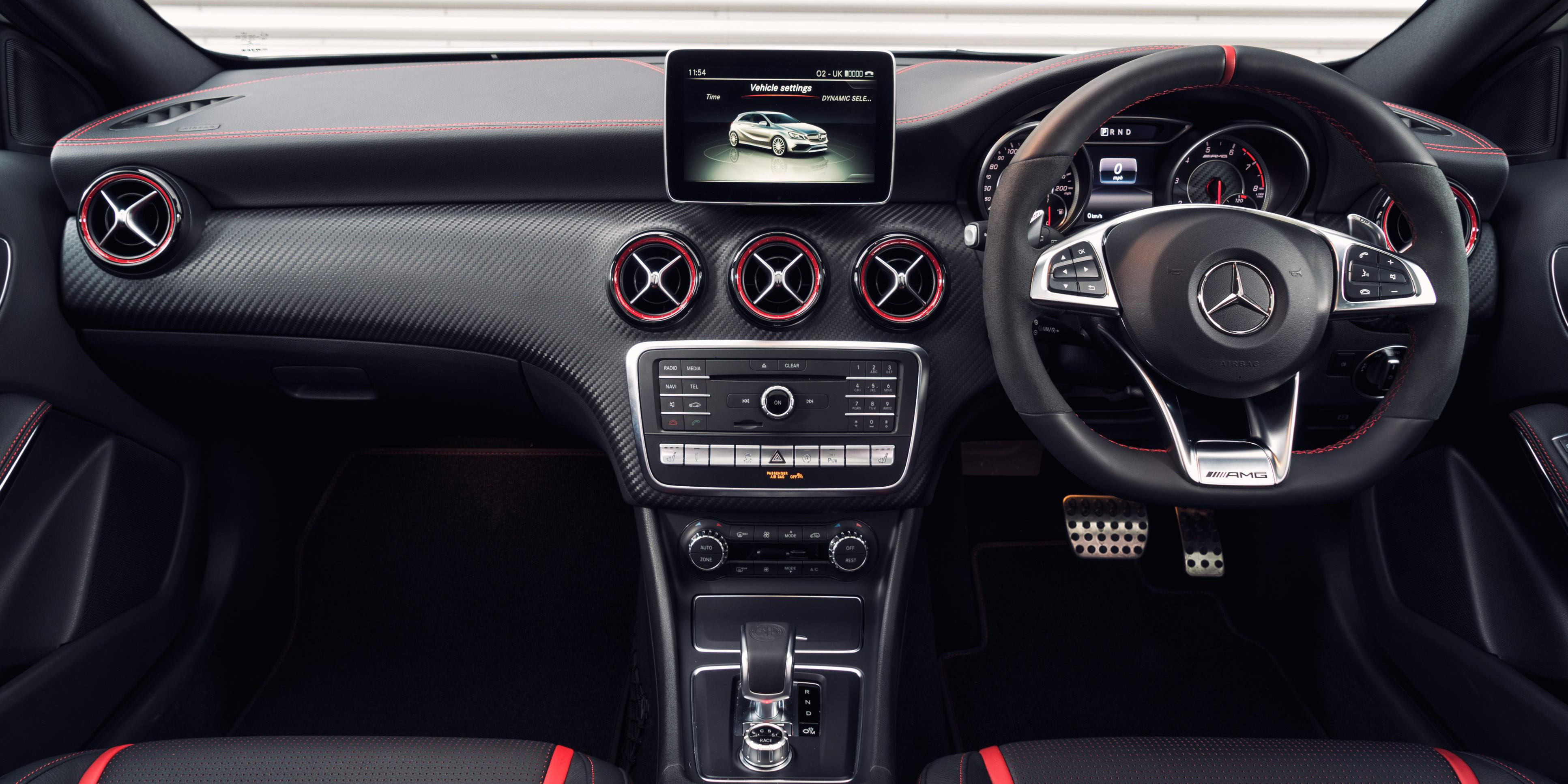 Mercedes A45 Amg 2015 2019 Interior Infotainment Carwow
