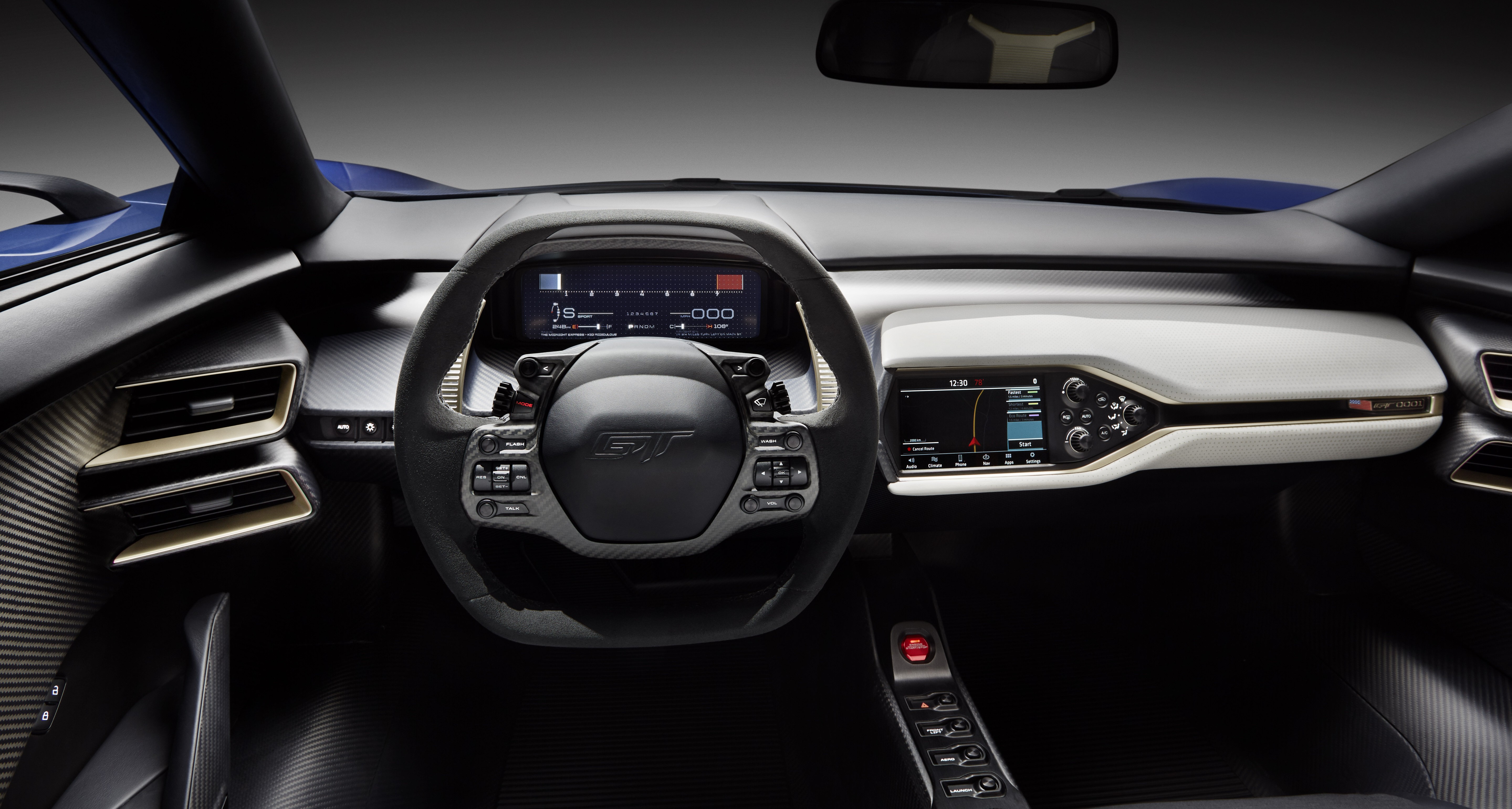 The new 2016 Ford GT's interior photos are just awful | carwow