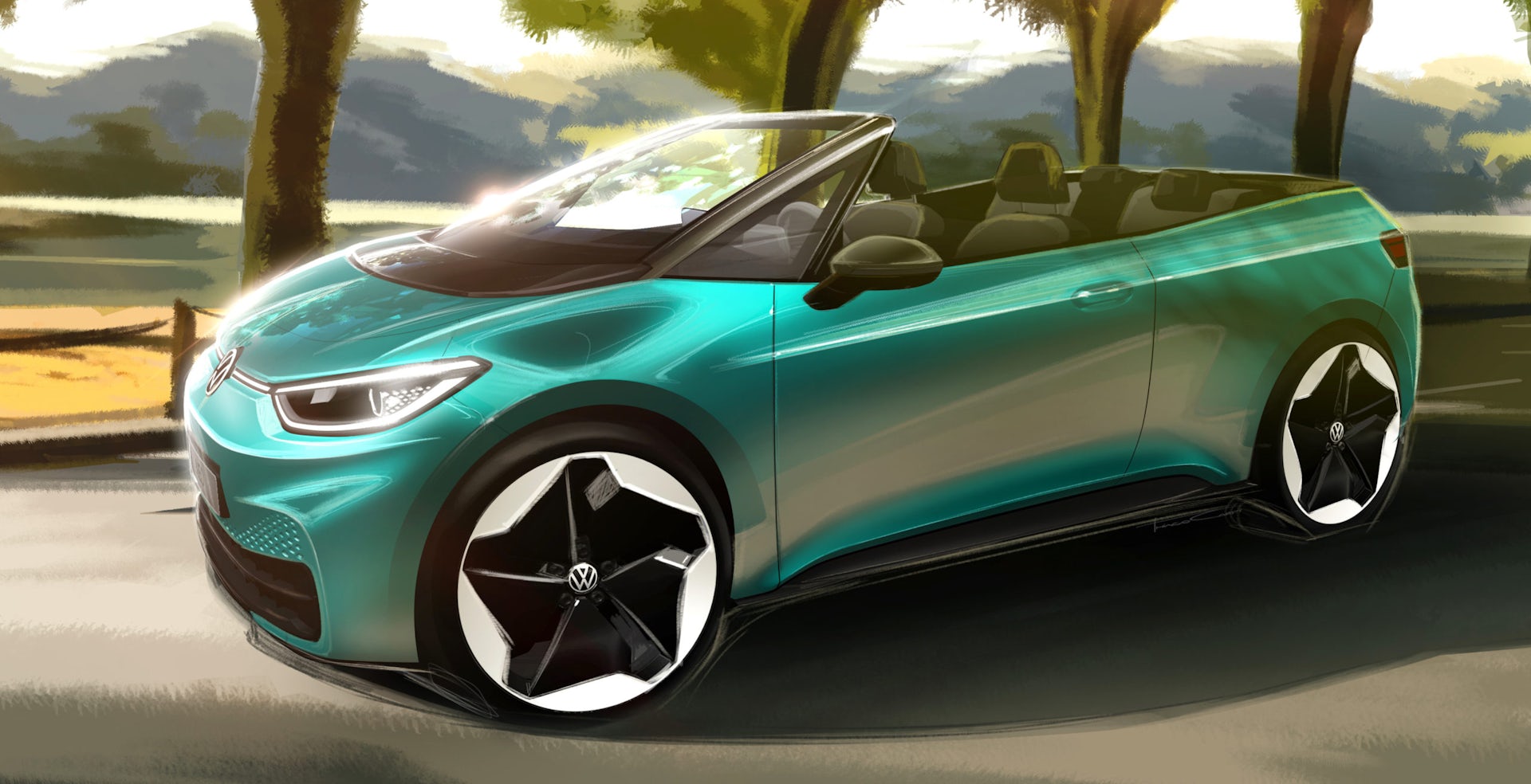 Volkswagen ID3 electric cabriolet teased everything we know so far