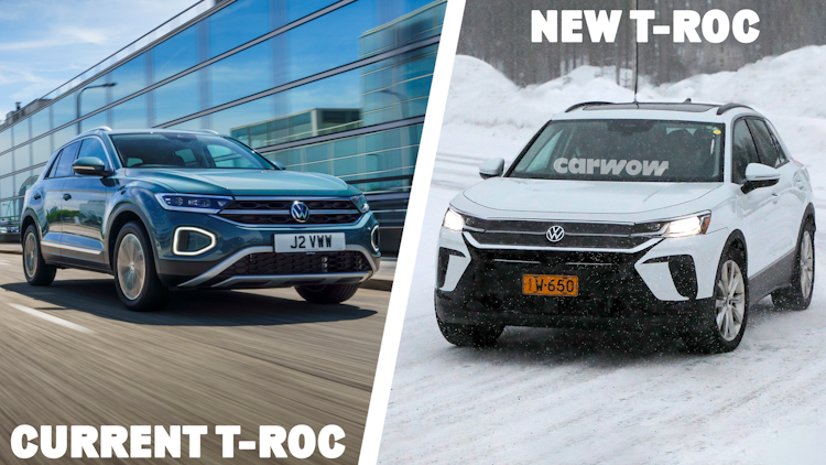 New Volkswagen T-Roc: next-gen small SUV spotted testing | Carwow