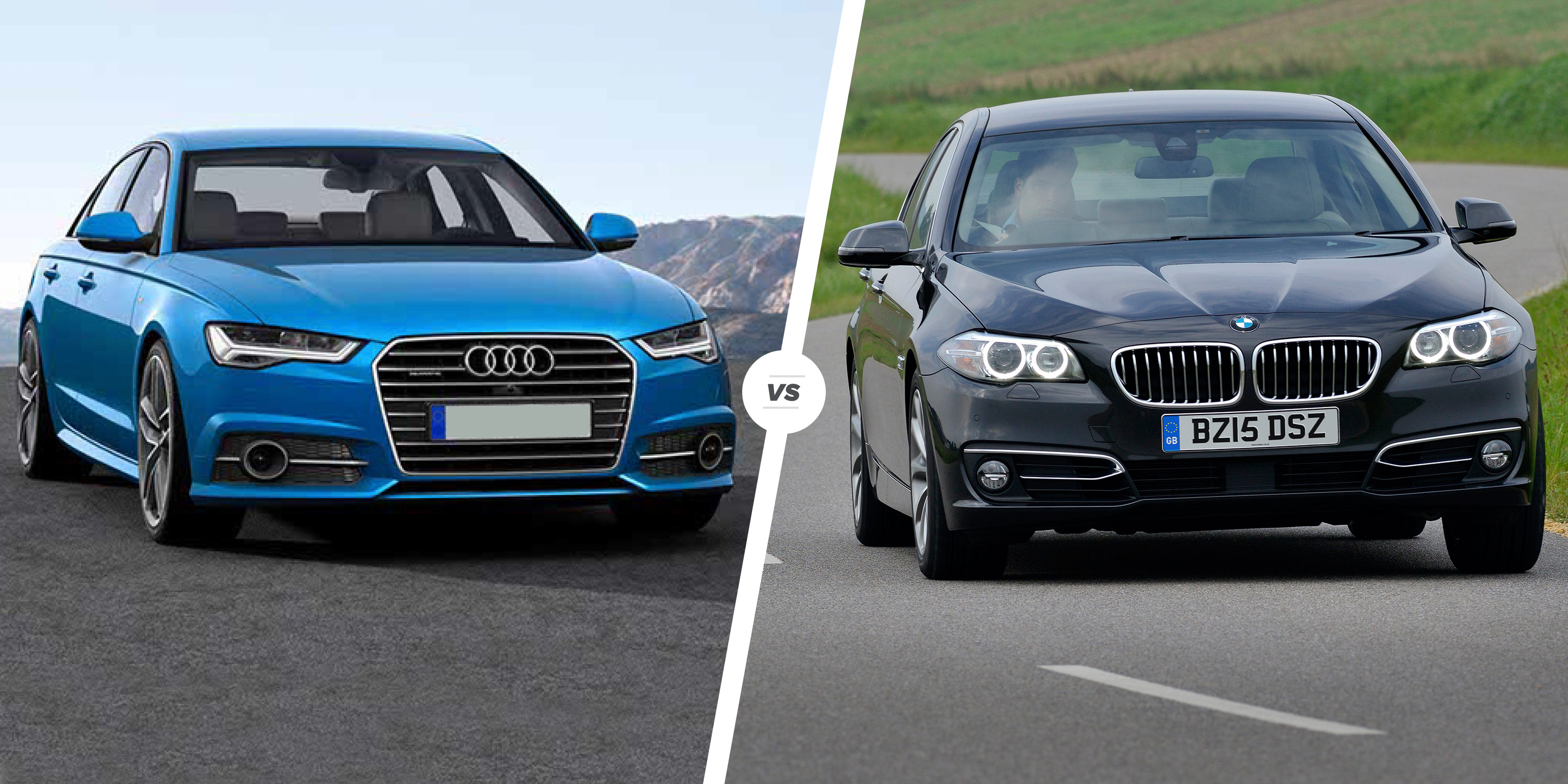 Audi A6 vs. BMW 5 Series Side by Side UK Comparison carwow