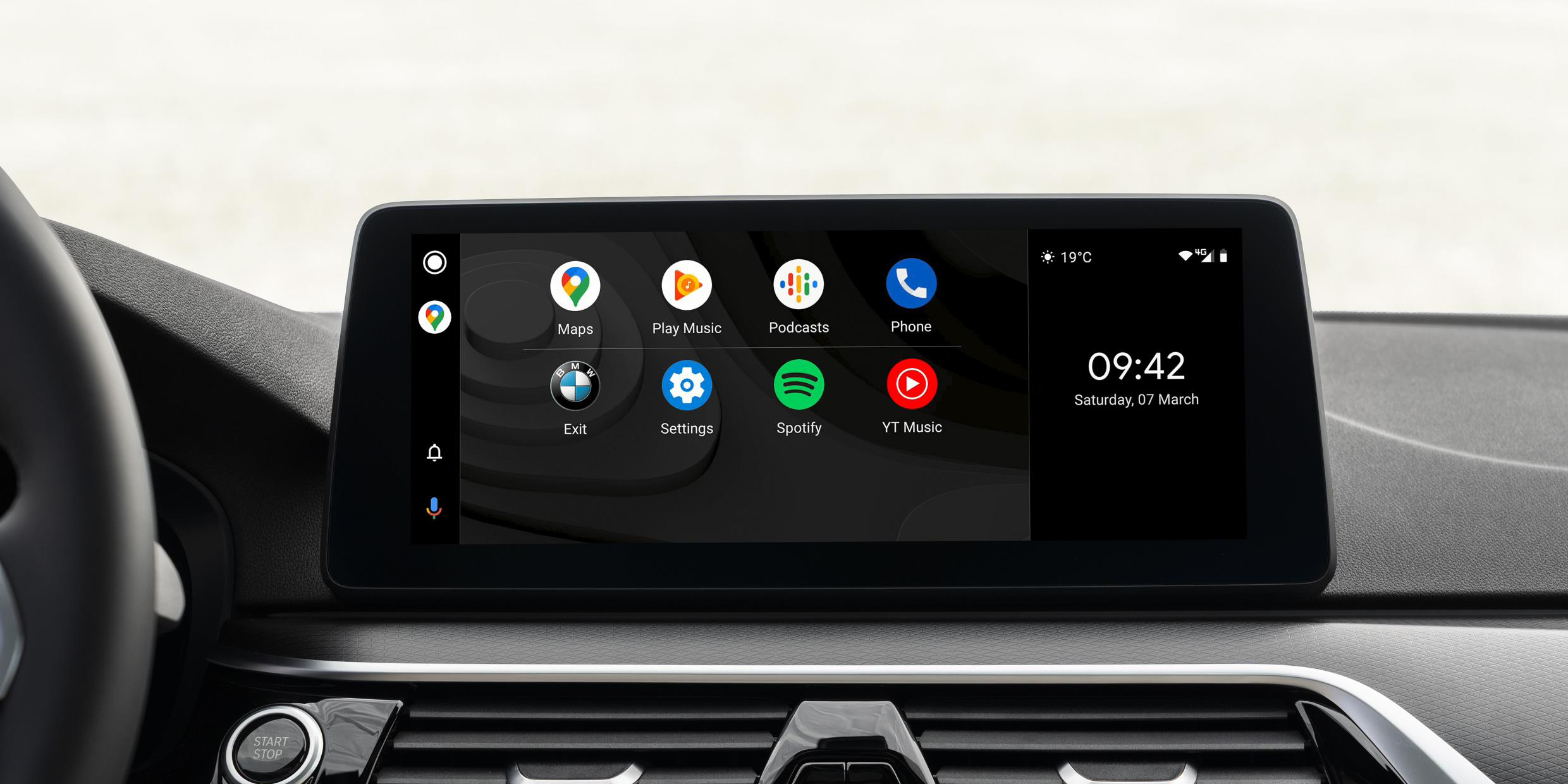 Aplicación Spotify Car View para Android Auto