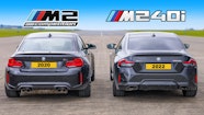 Drag Race BMW M2 Competition Vs BMW M240i Carwow