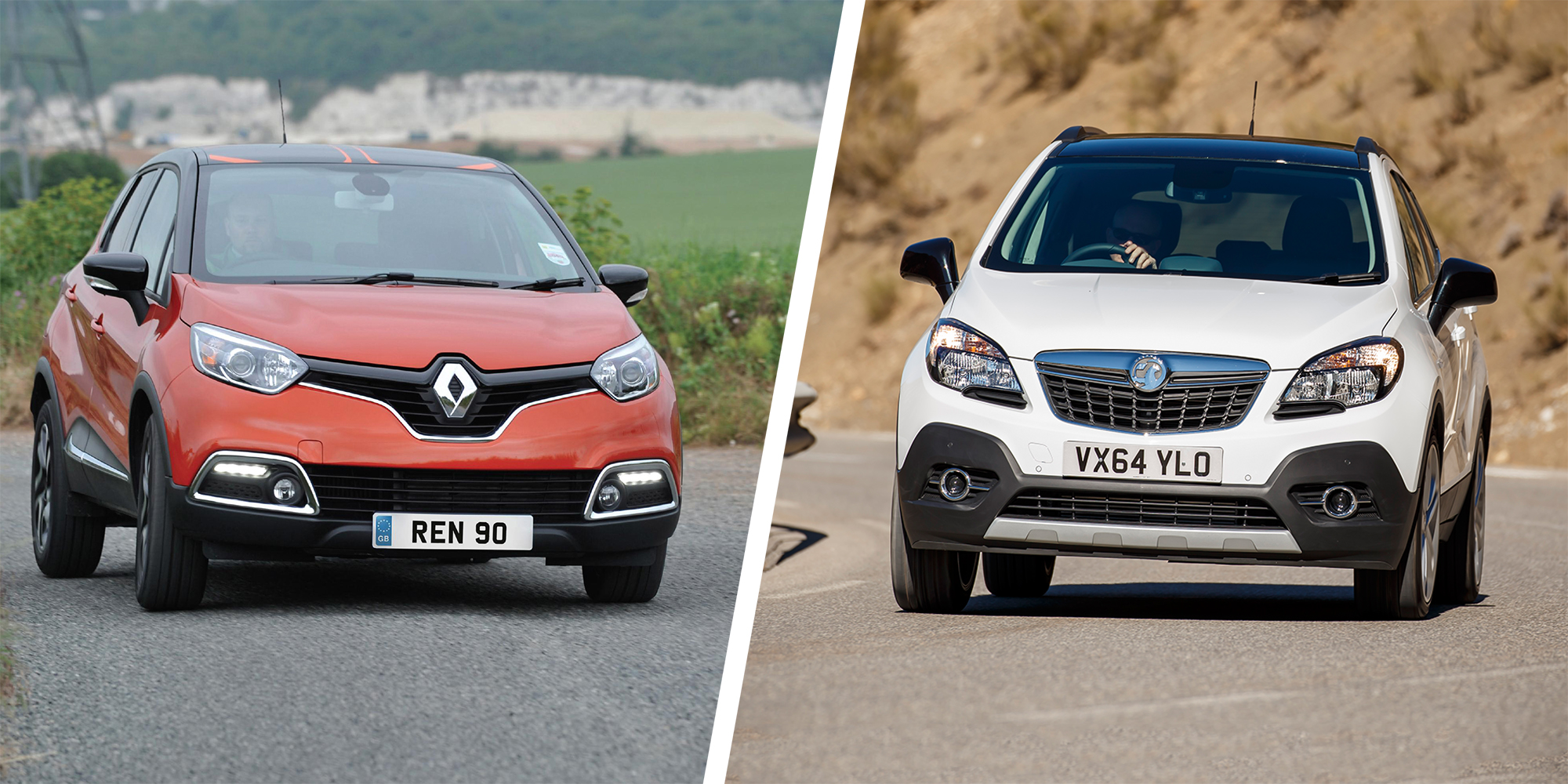Renault Captur vs Vauxhall Mokka: SUVs compared