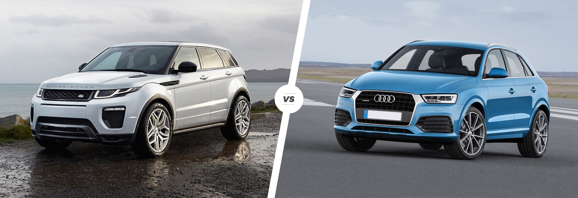 Range Rover Evoque vs Audi Q3: stylish SUV battle | Carwow