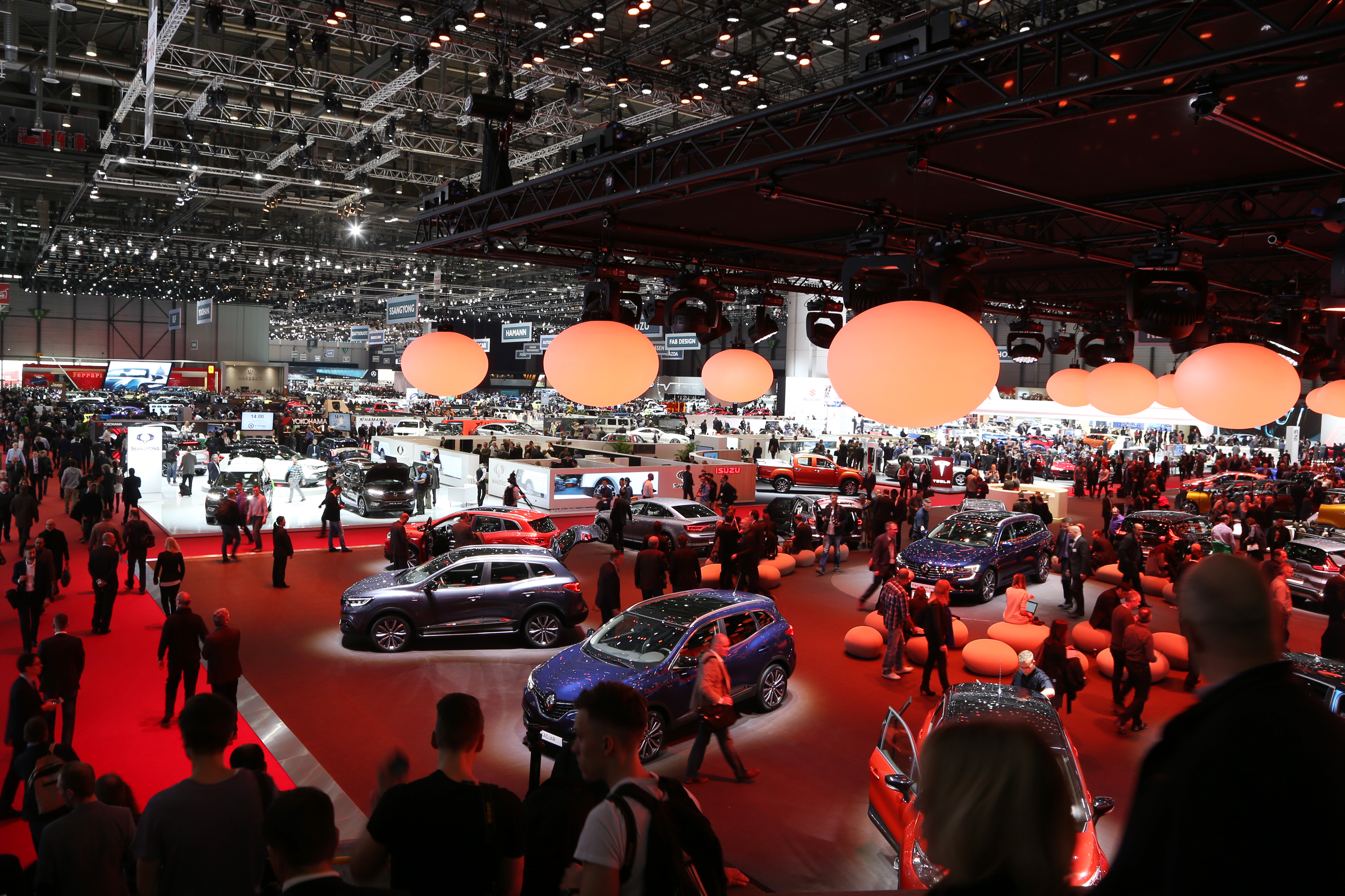 All cars at Geneva Motor Show sorted by colour carwow