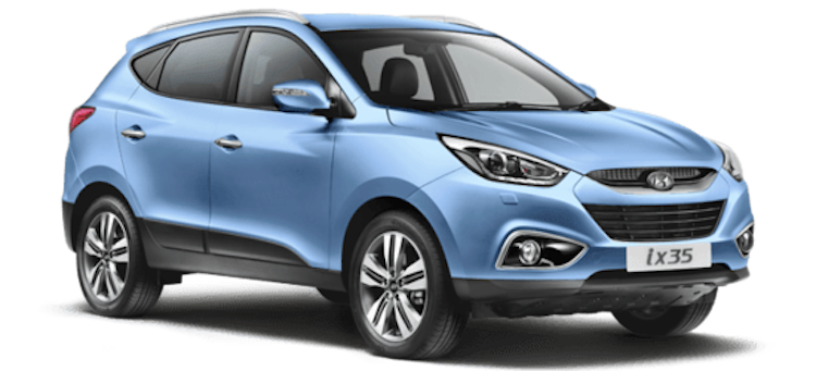 Hyundai ix35 colours guide and paint prices