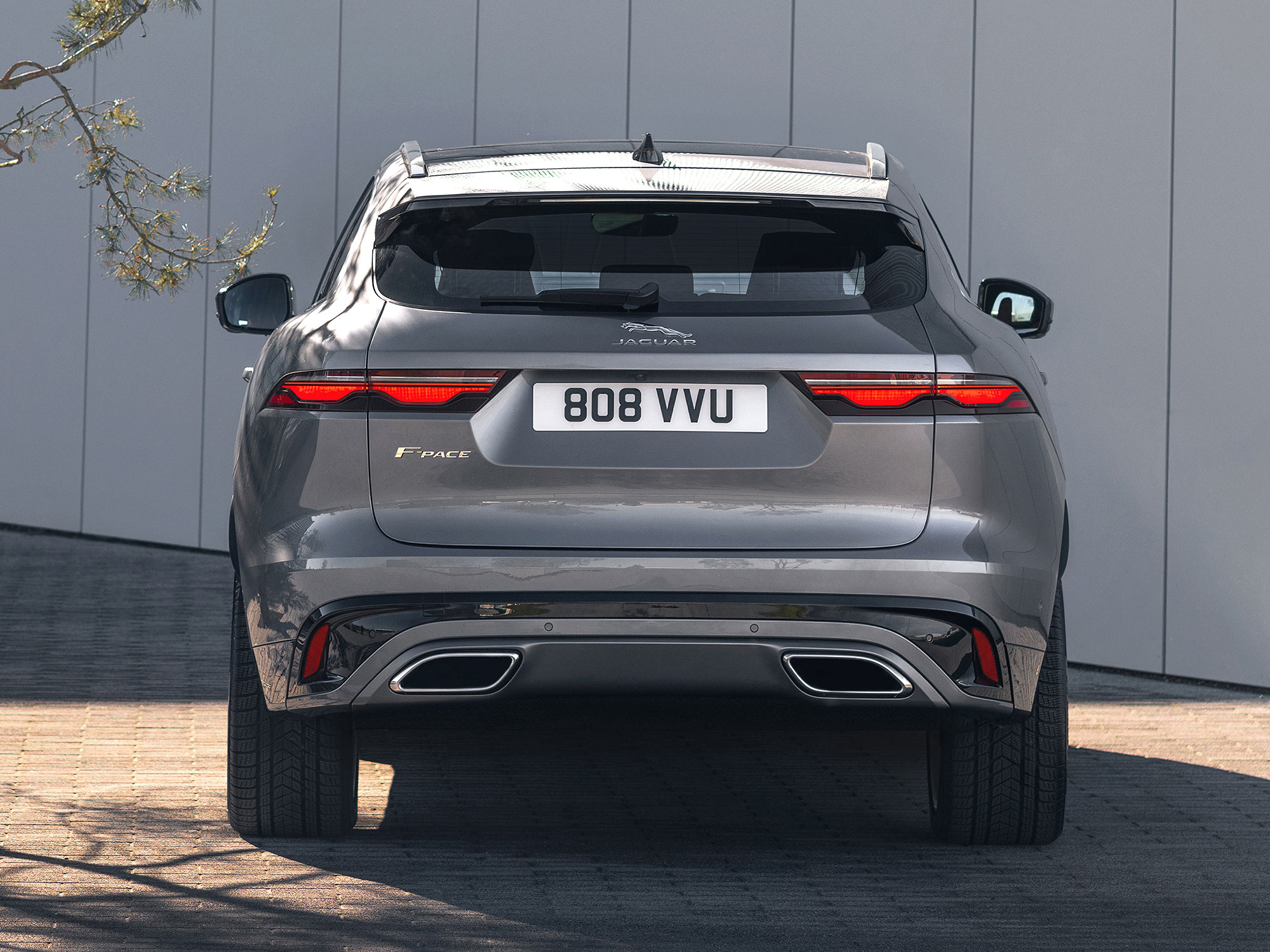 jaguar f pace rear bumper