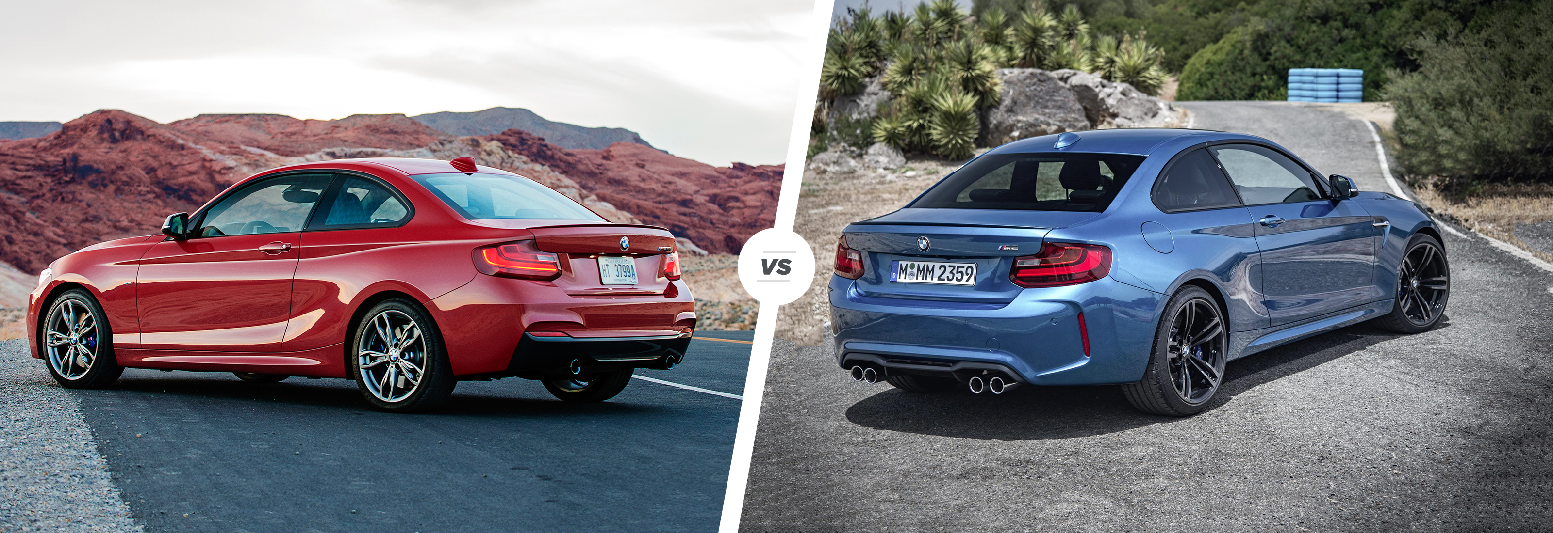 BMW M235i vs BMW M2 – performance coupe clash | Carwow