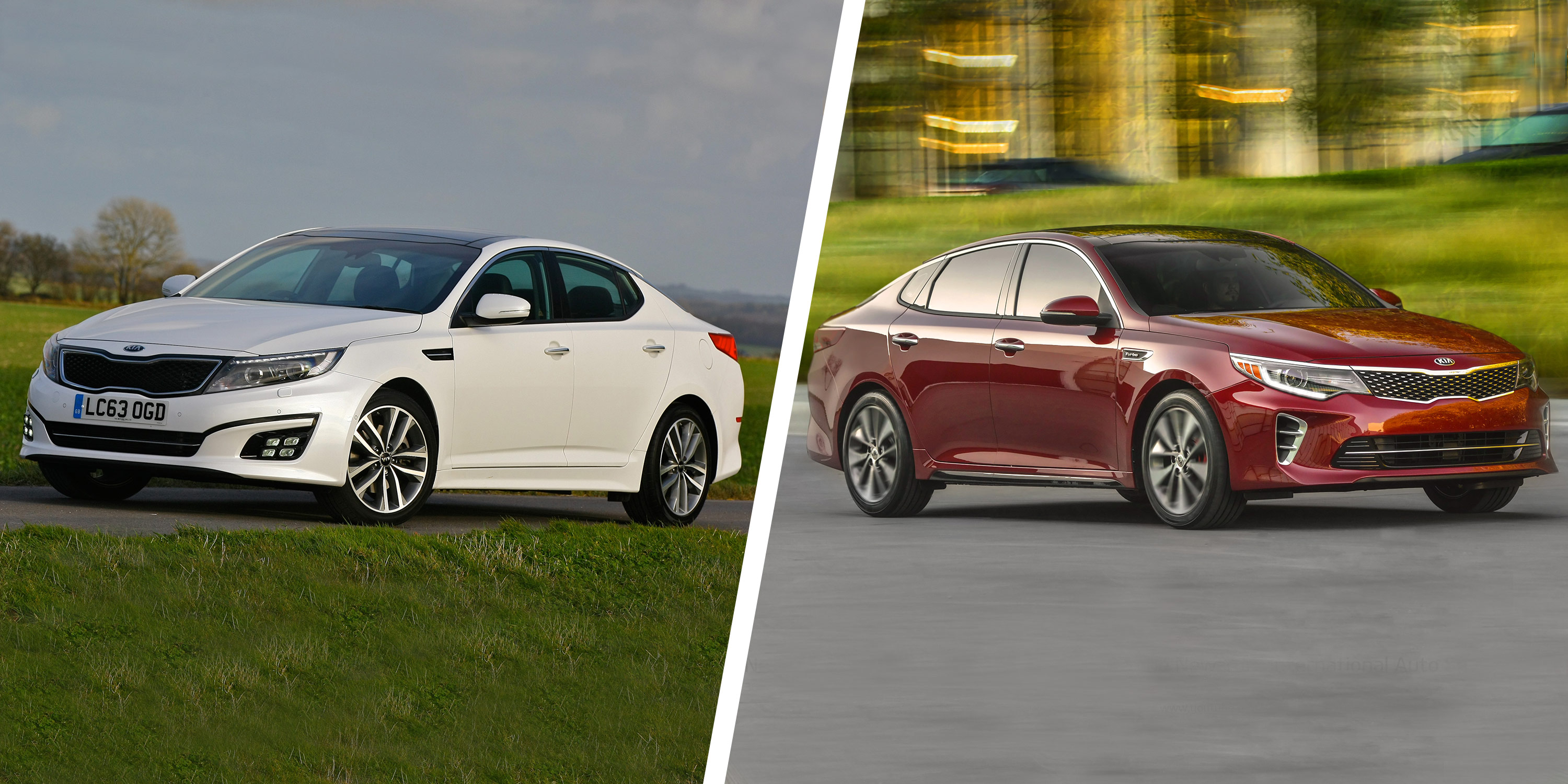 Kia Optima old vs new compared carwow