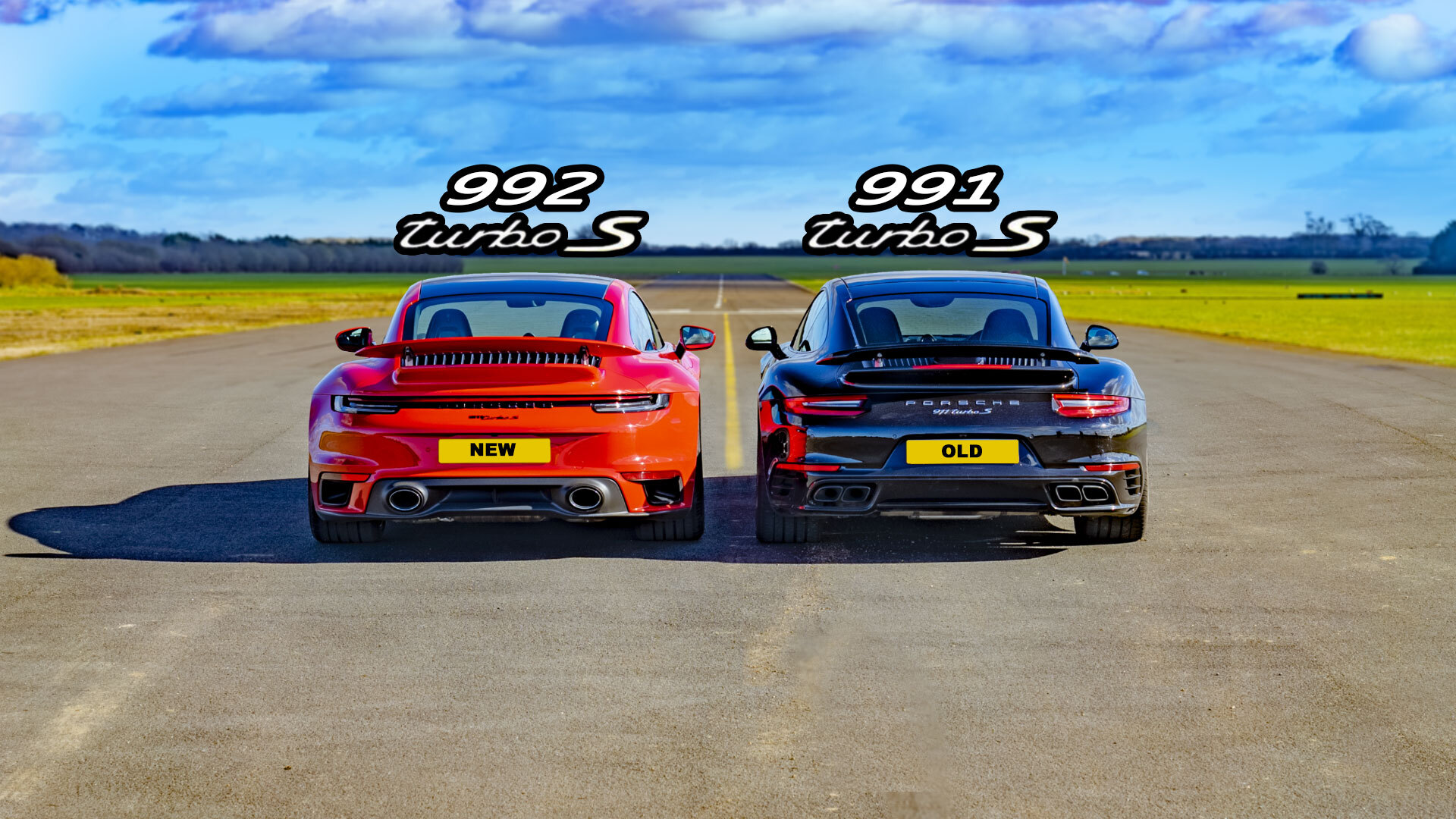 Drag Race 992 Porsche 911 Turbo S Vs 991 Porsche 911 Turbo S Carwow