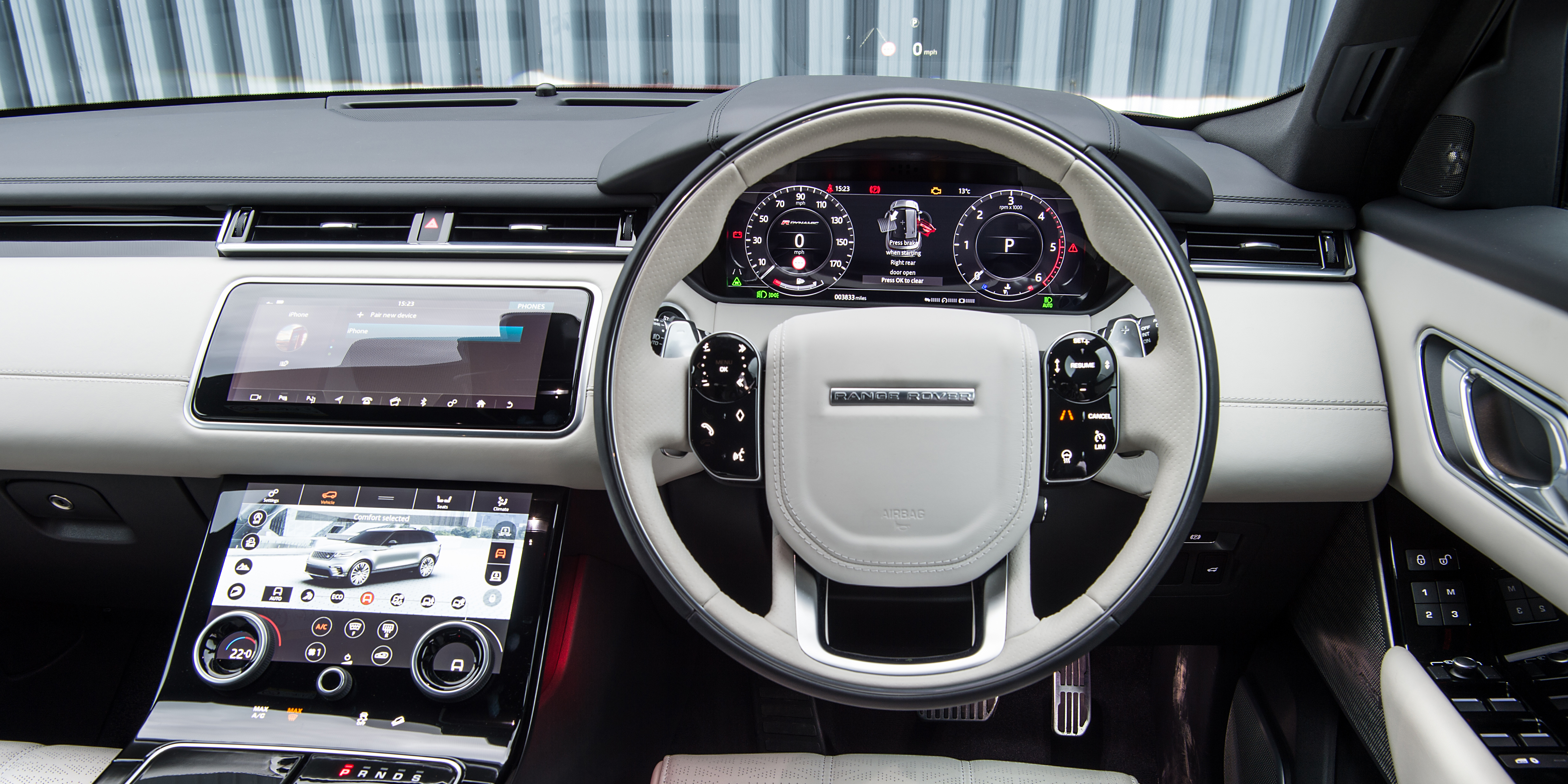 Land Rover Range Rover Velar Interior Infotainment Carwow