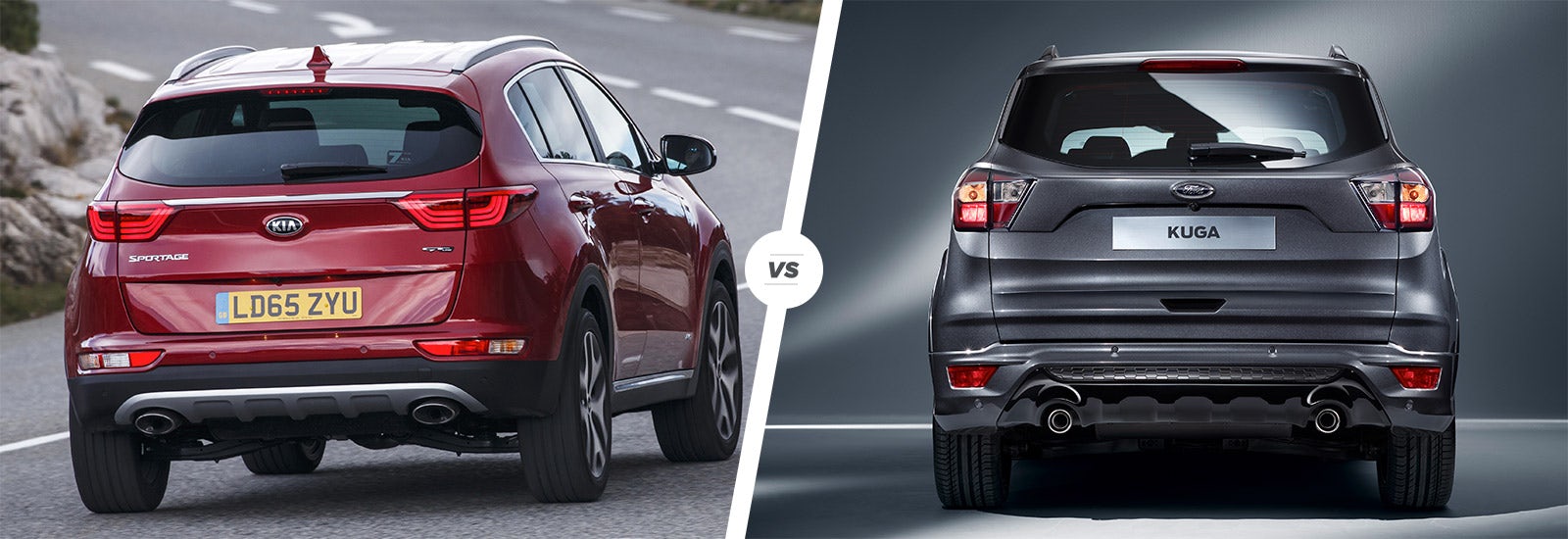 Kia Sportage vs Ford Kuga SUV comparison carwow