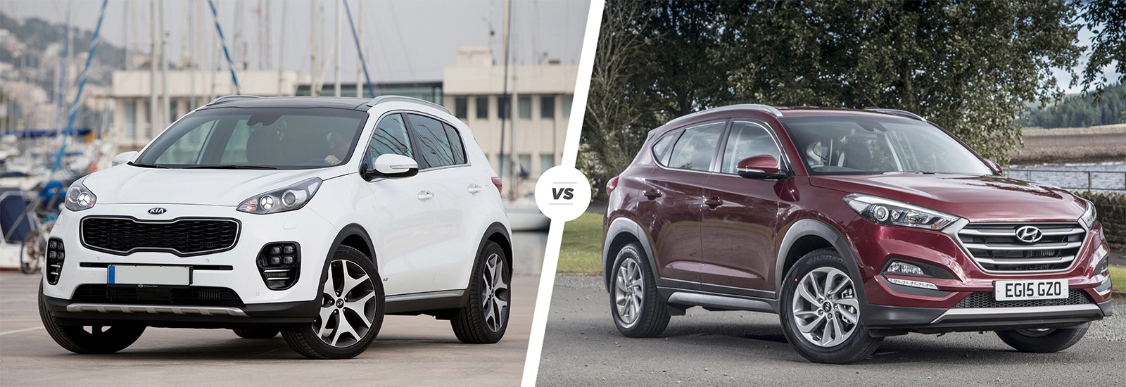 Kia Sportage vs Hyundai Tucson comparison  carwow