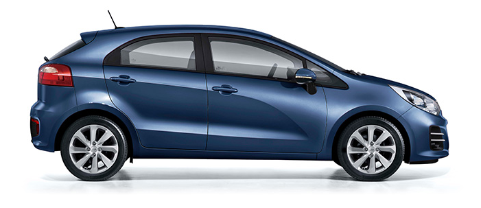 Kia rio blue