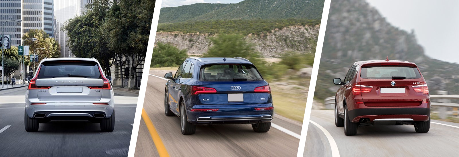 Volvo Xc60 Vs Audi Q5 Vs Bmw X3 Suv Comparison Carwow