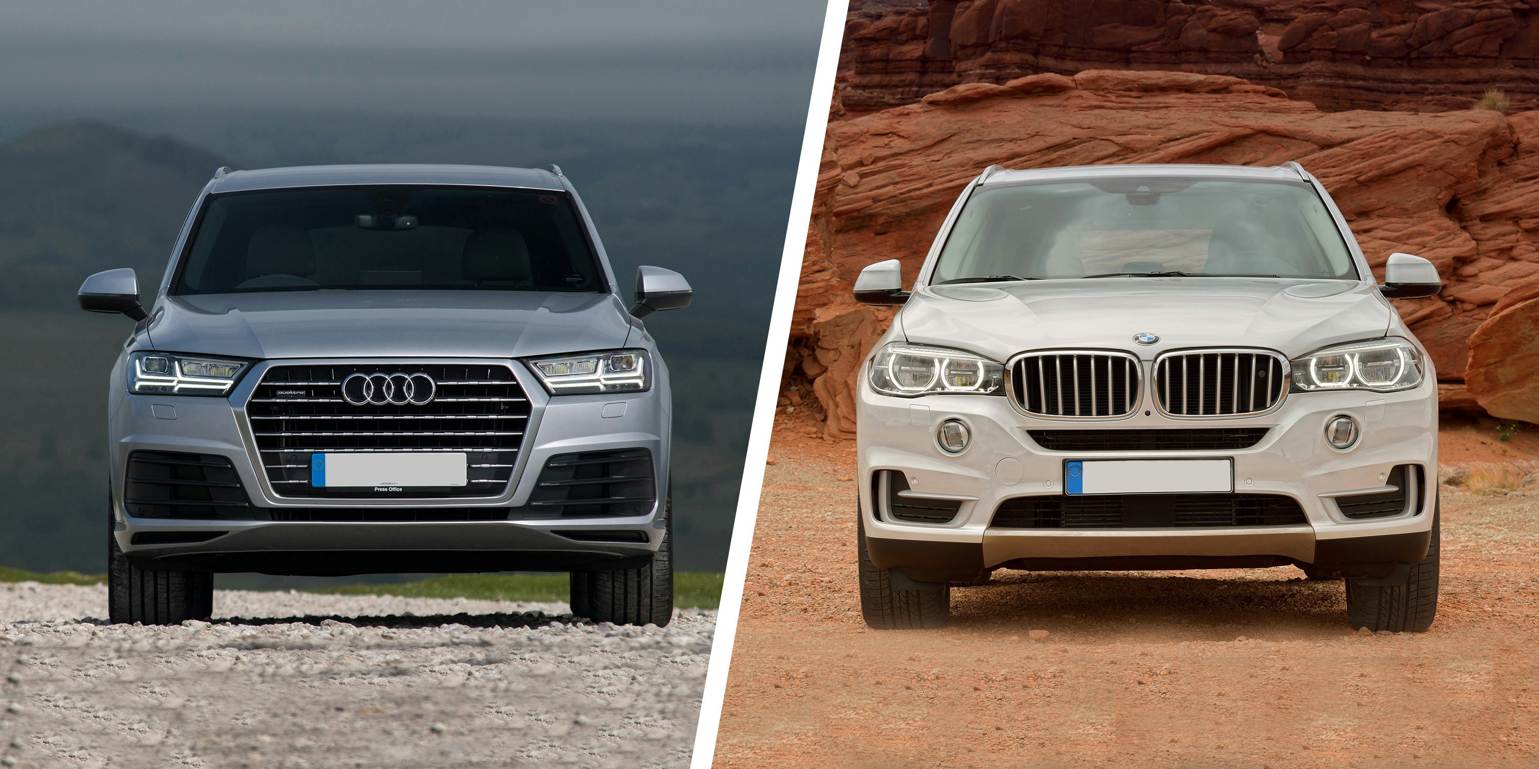 Audi Q7 vs BMW X5 – luxury SUV showdown  carwow