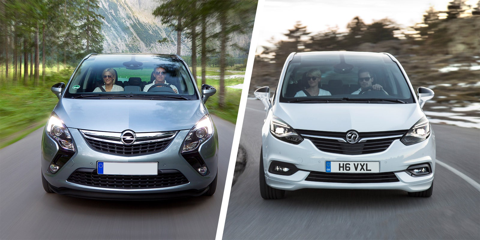 Vauxhall Zafira Tourer: old vs new compared